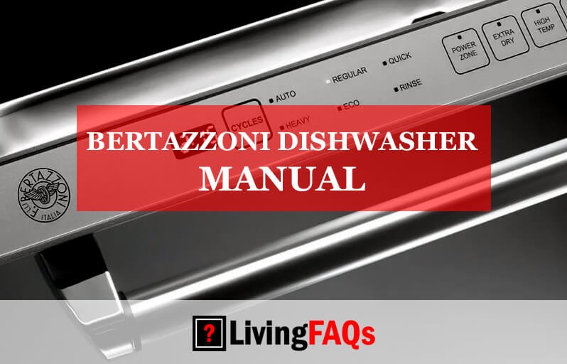 BERTAZZONI DISHWASHER MANUAL-FI