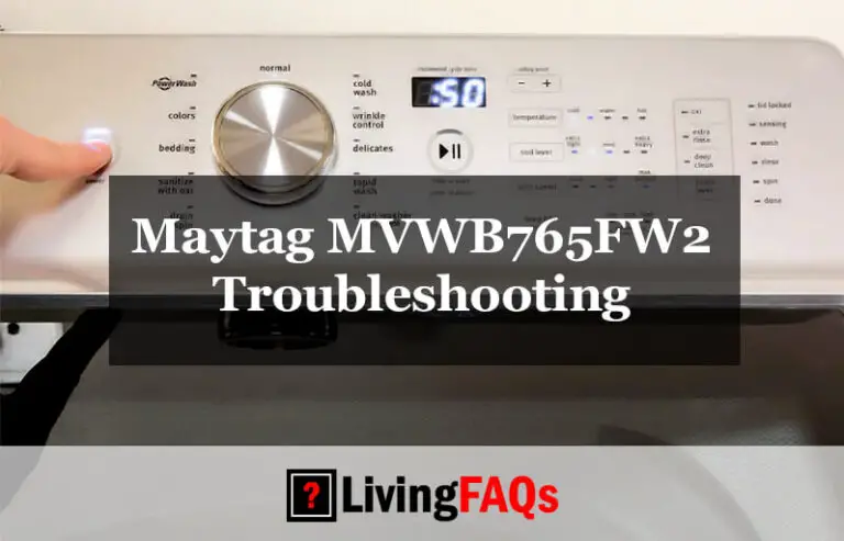 Maytag Mvwb765Fw2 Troubleshooting-FI