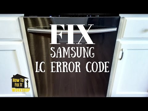 Samsung Dishwasher Lc Code But No Leak