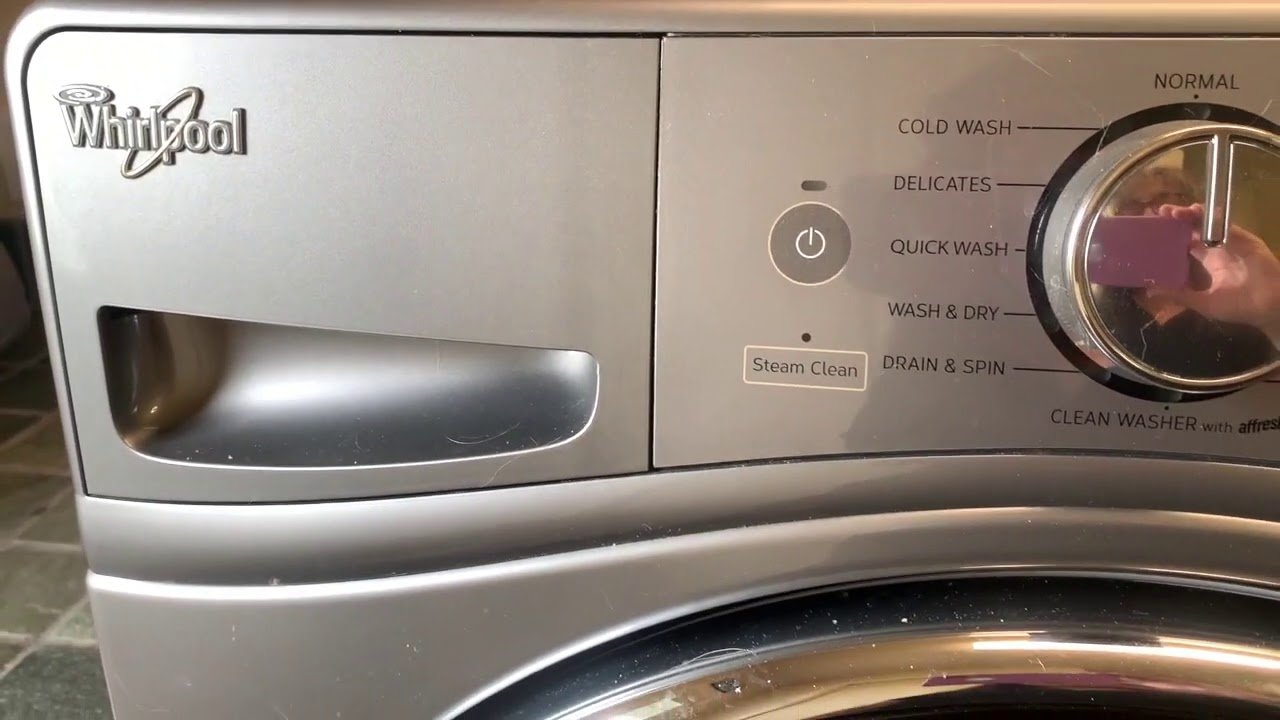 Whirlpool E01 F09 Troubleshooting