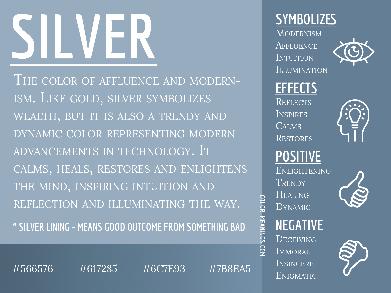 Meaning of Silver Color Symbolism Significance