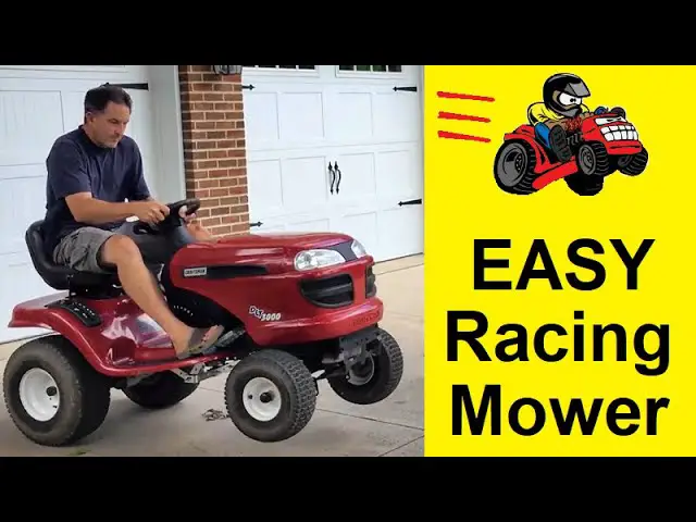 How to Build a Racing Lawn Mower