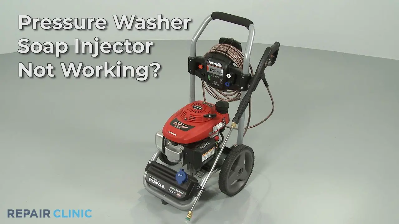 Why is My Pressure Washer Not Pulling Soap