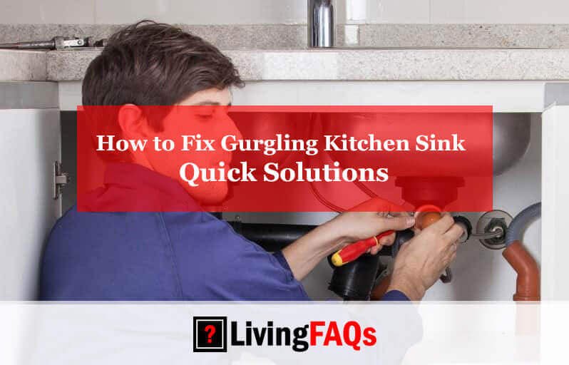How to Fix Gurgling Kitchen Sink-FI