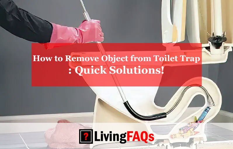 How to Remove Object from Toilet Trap Quick-FI