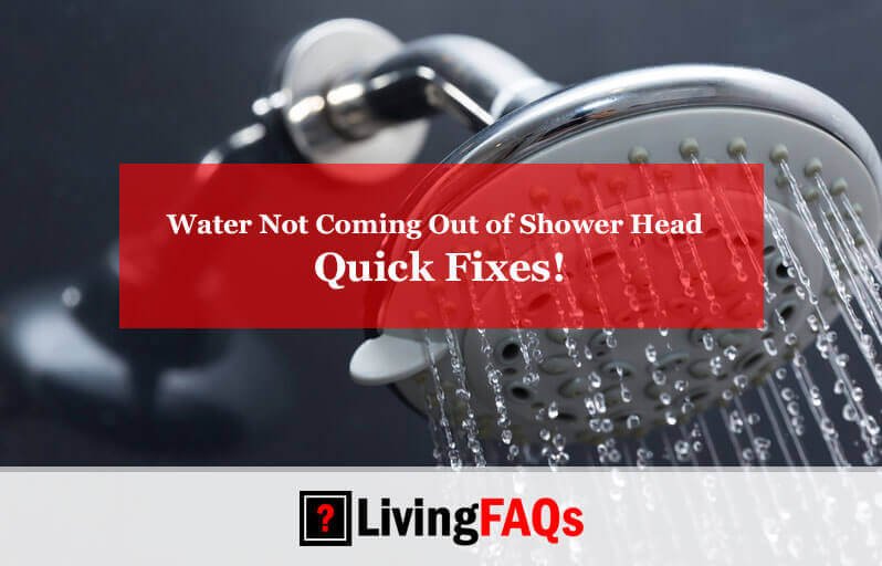 Water Not Coming Out of Shower Head-FI