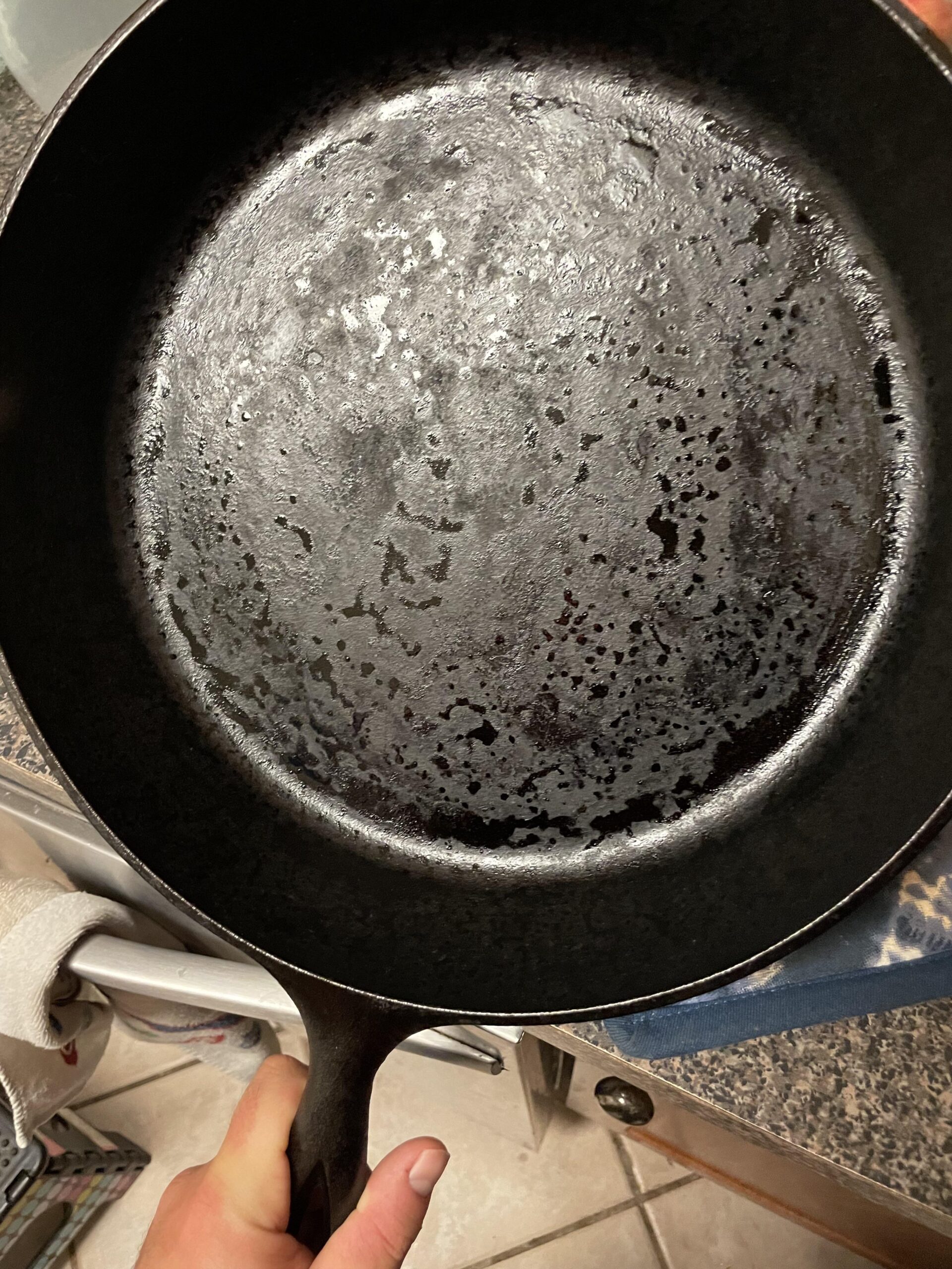 Cast Iron Sticky After Seasoning