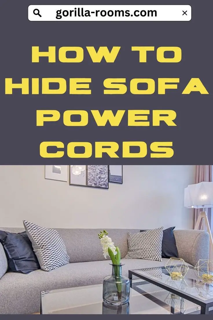 How to Hide Power Recliner Cords