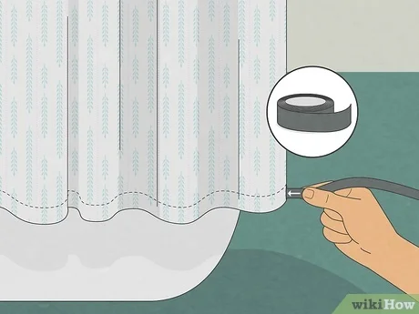 How to Keep Shower Curtain from Blowing in