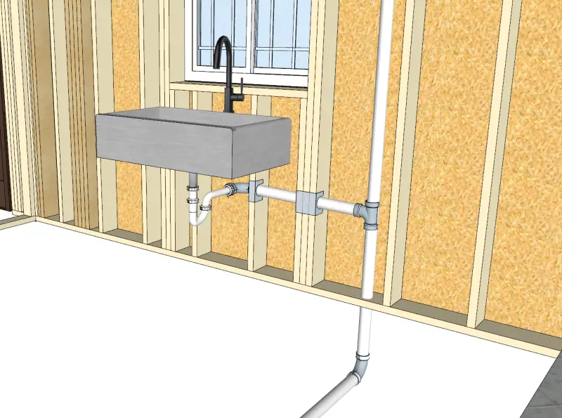 How to Vent a Kitchen Sink under Window