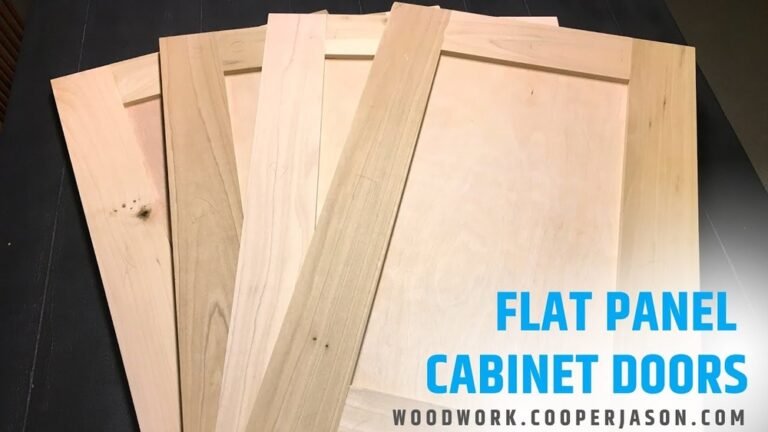 How to Make Flat Panel Cabinet Doors: Easy DIY Guide